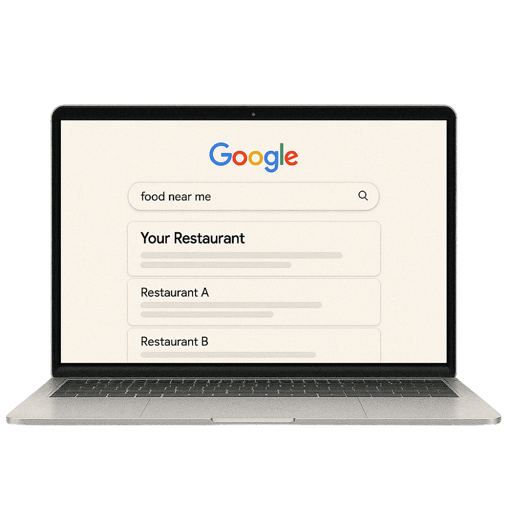 Local SEO that gets Pottsville restaurants found on Google
