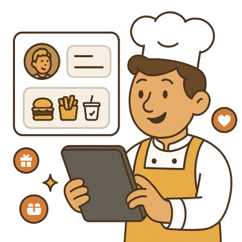 Dinevate loyalty and rewards system