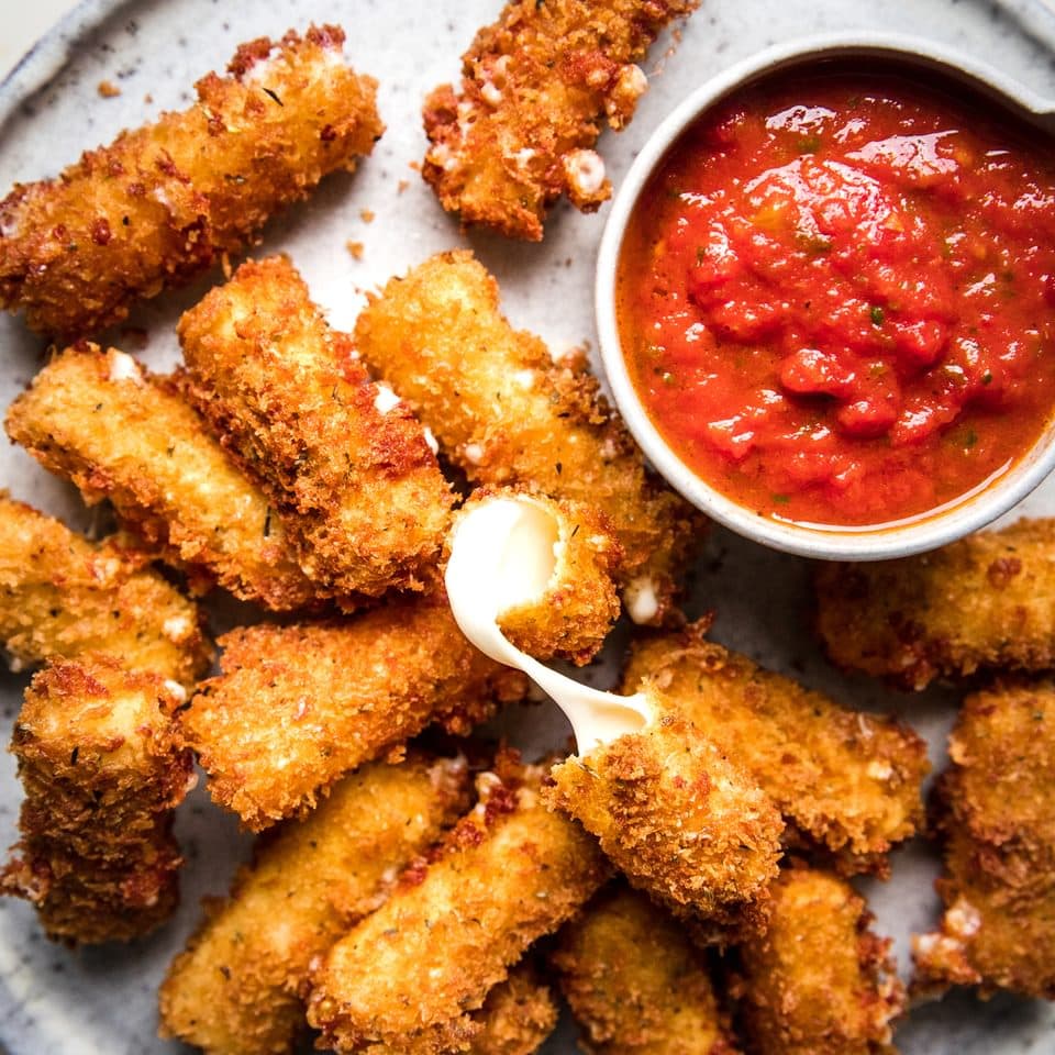 Mozzarella Sticks (6 pcs) at SHIFT4 TEST RESTAURANT
