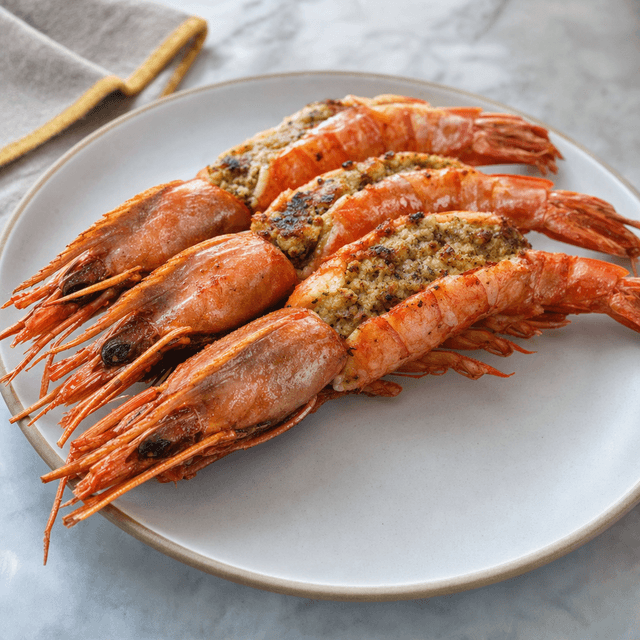 Argentine Red Stuffed Shrimp