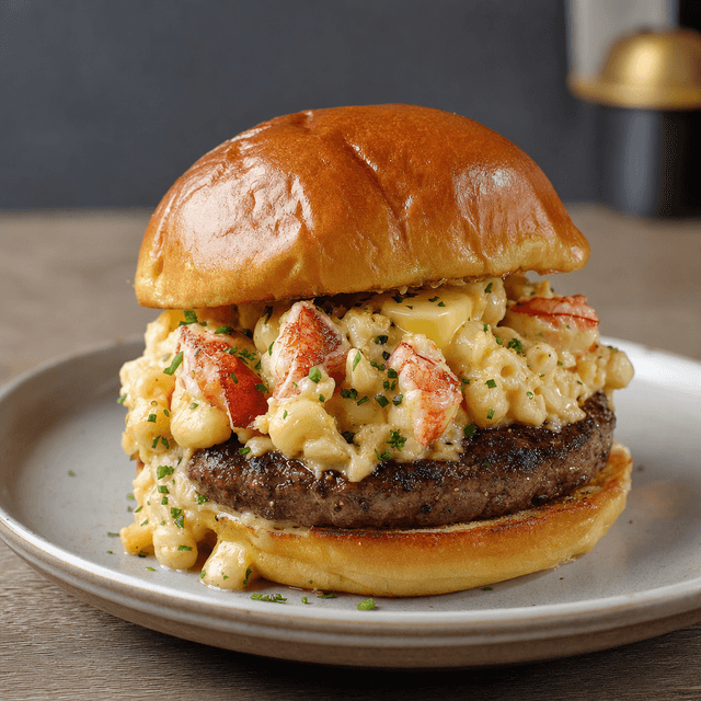 Lobster Mac & Cheese Burger