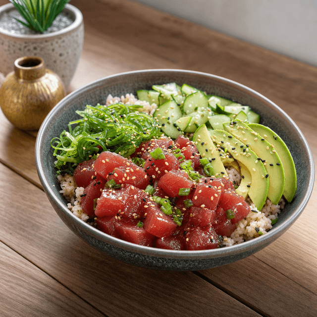 Poke Tuna Bowl