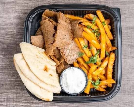 Lamb N Beef Gyro Platter