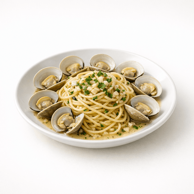 Spaghetti Red or White Clam Sauce