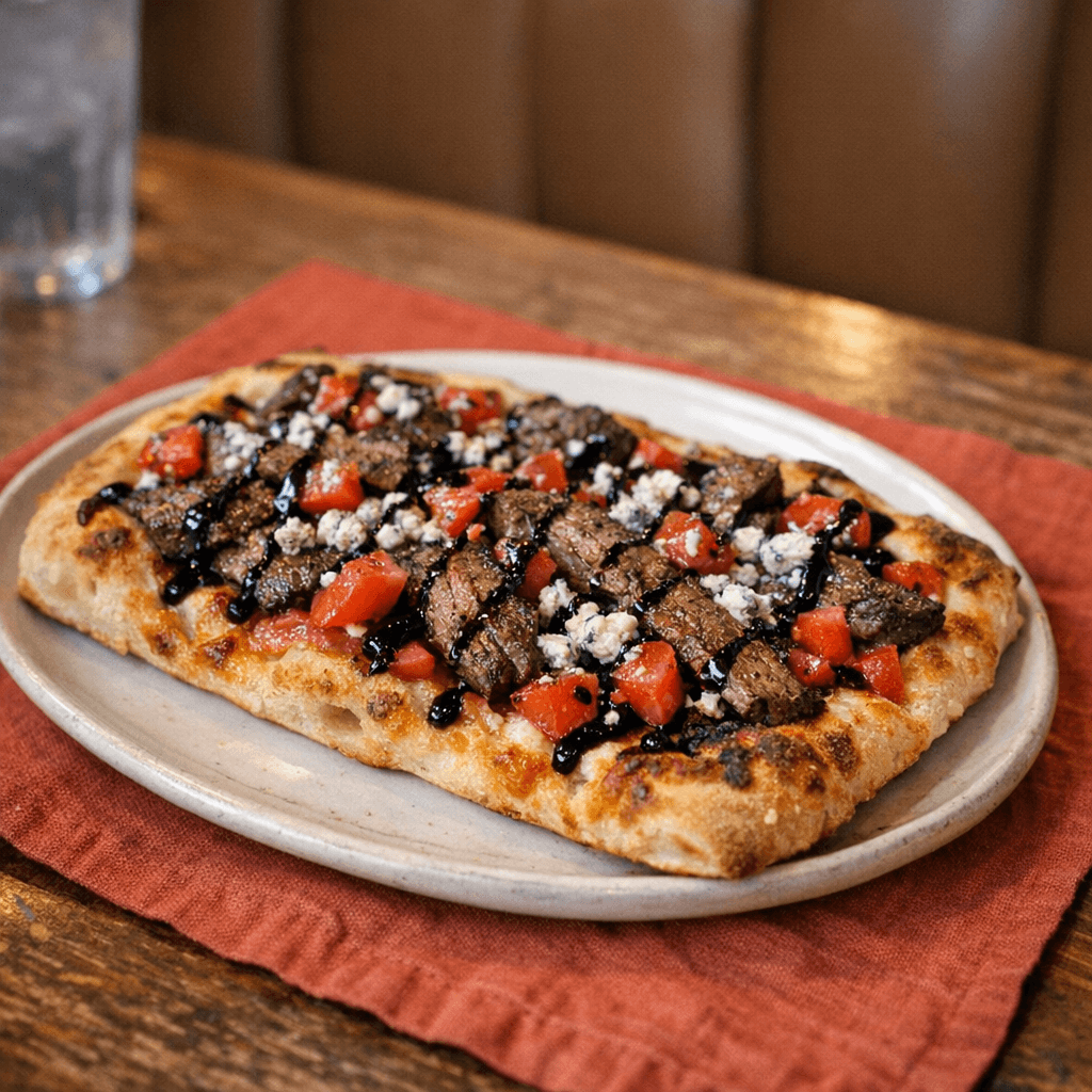 Black and Blue Pizza