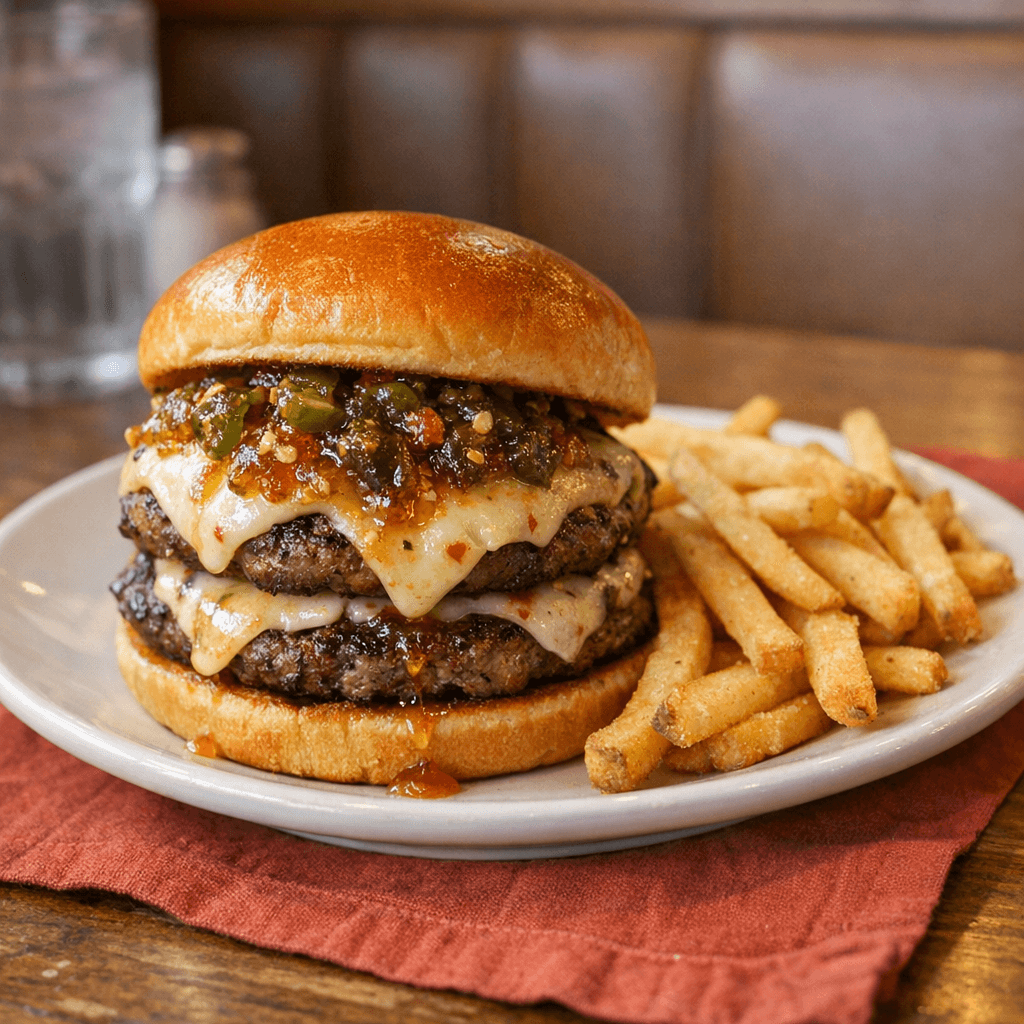 Hot Honey Burger
