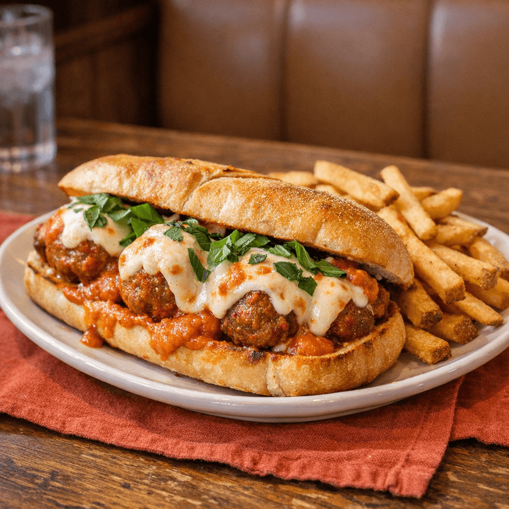 Meatball Parm Hoagie