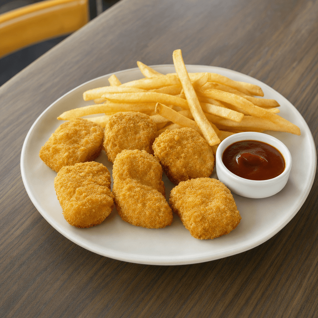 6 Pc Chicken Nuggets