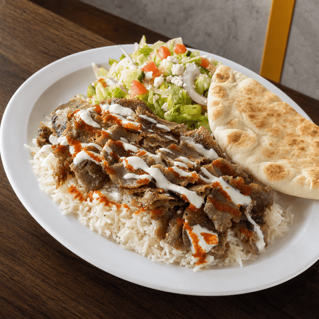 Gyro Over Rice