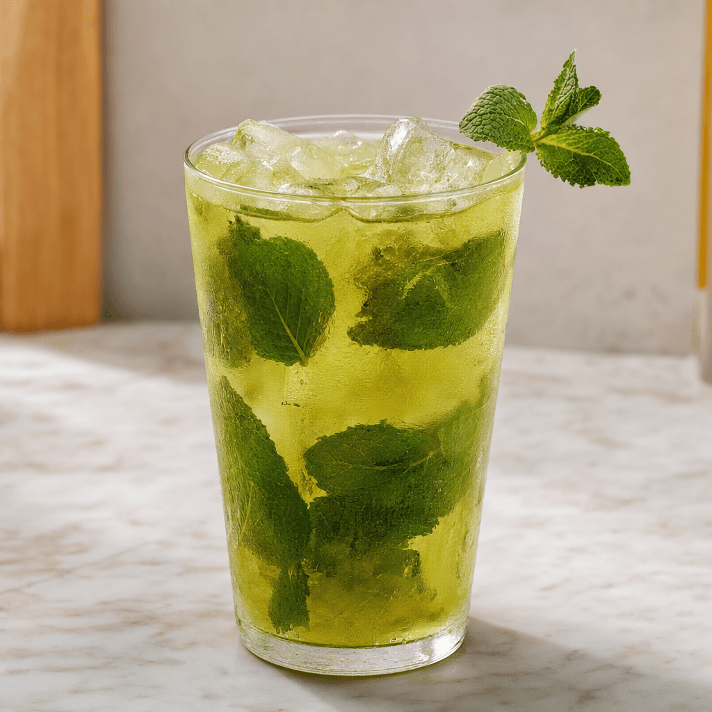 Iced Mint Green Tea