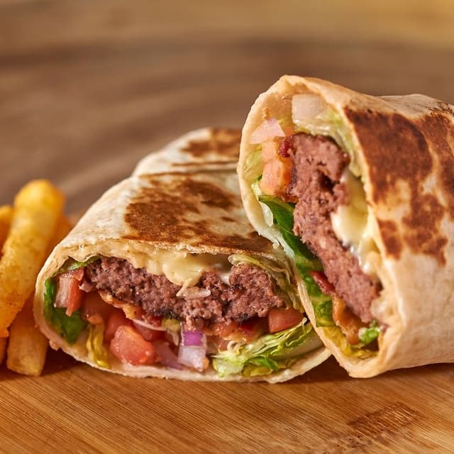 BACON CHEESE BURGER WRAP
