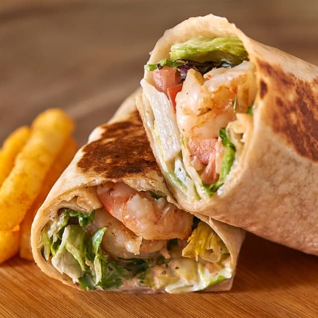 SHRIMP CAESAR WRAP
