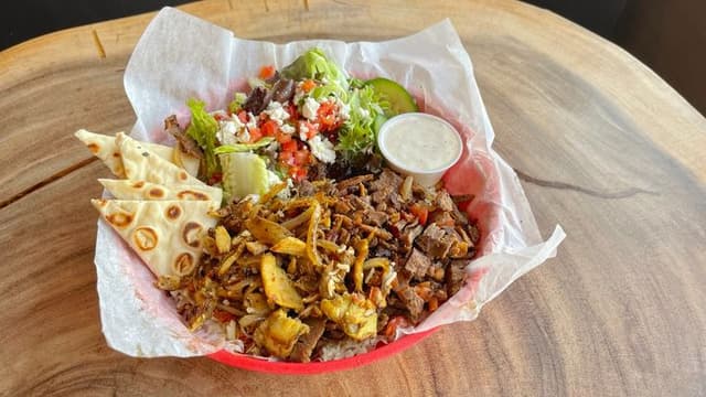 MIXED SHAWARMA PLATTER
