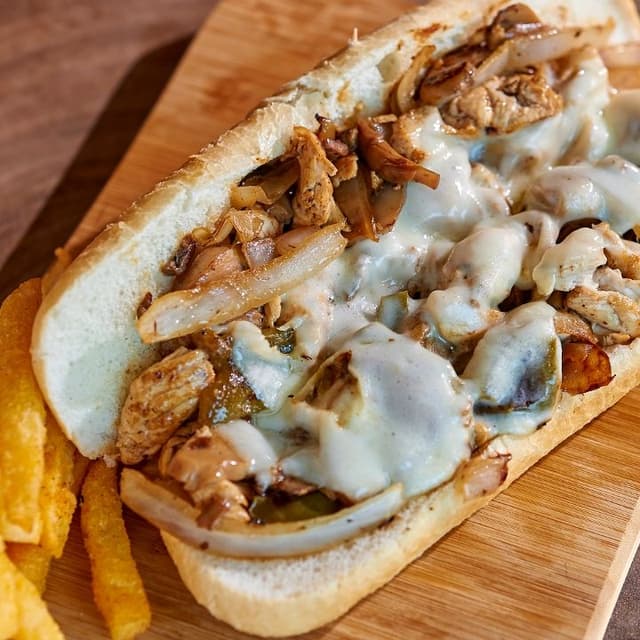 CHICKEN PHILLY HOAGIE
