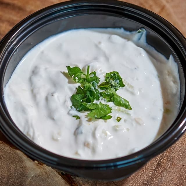 WHITE SAUCE DIP 6 OZ & PITA