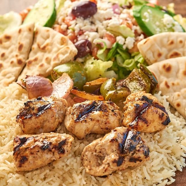 CHICKEN KABOB PLATTER