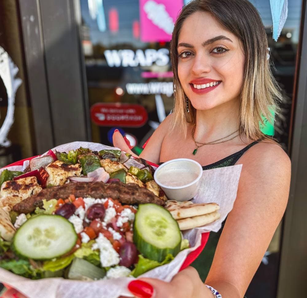 Wraps and Kabobs offers delicious medeterranean in Tarpon Springs, Florida.